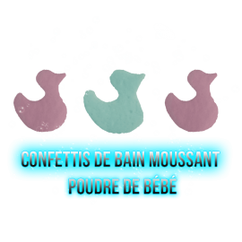 Confettis de bain moussant - Canards 12g