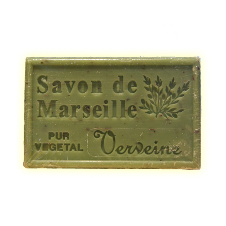  ✭ Savon de Marseille verveine 125g - Exfoliant doux gommage de la peau ✭