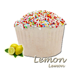 Bombe de bain muffin lemon