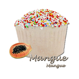 Bombe de bain muffin mangue