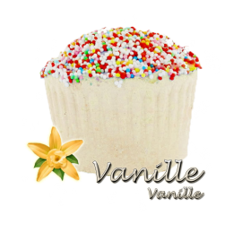 Bombe de bain muffin vanille