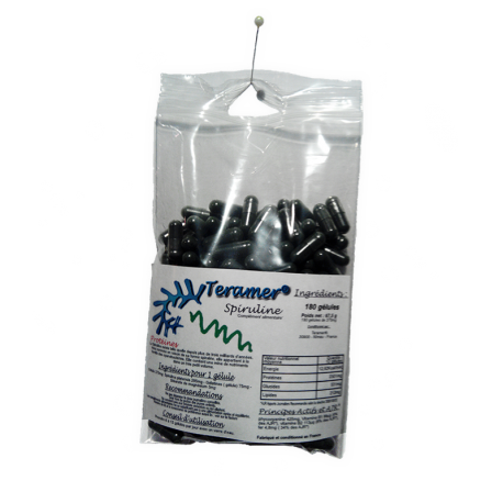 Spiruline sachet Zip