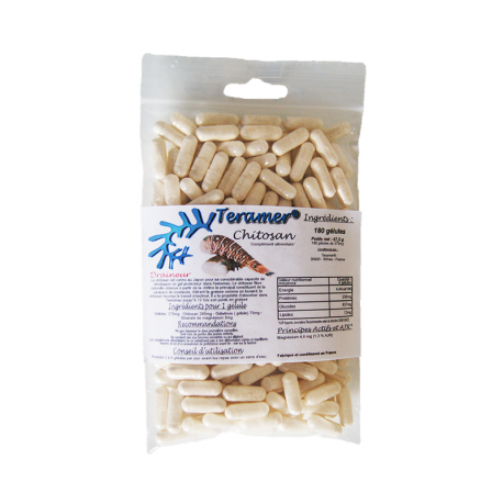 ✭ Chitosan - Complément alimentaire - 180 gélules ZIP ✭
