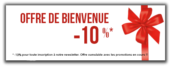 Offre de bienvenue Newsletter